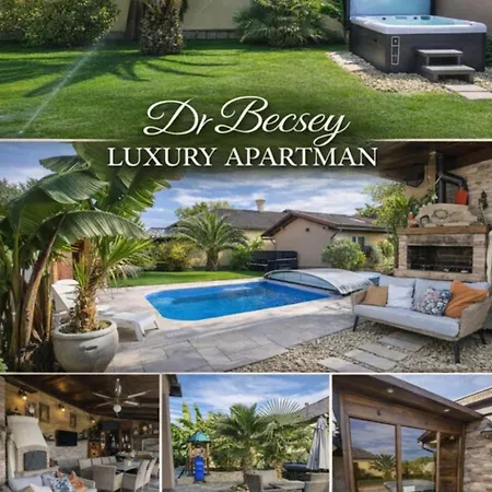 Dr Becsey Luxury -privát Medence ,jakuzzi,szauna Alloggio in famiglia